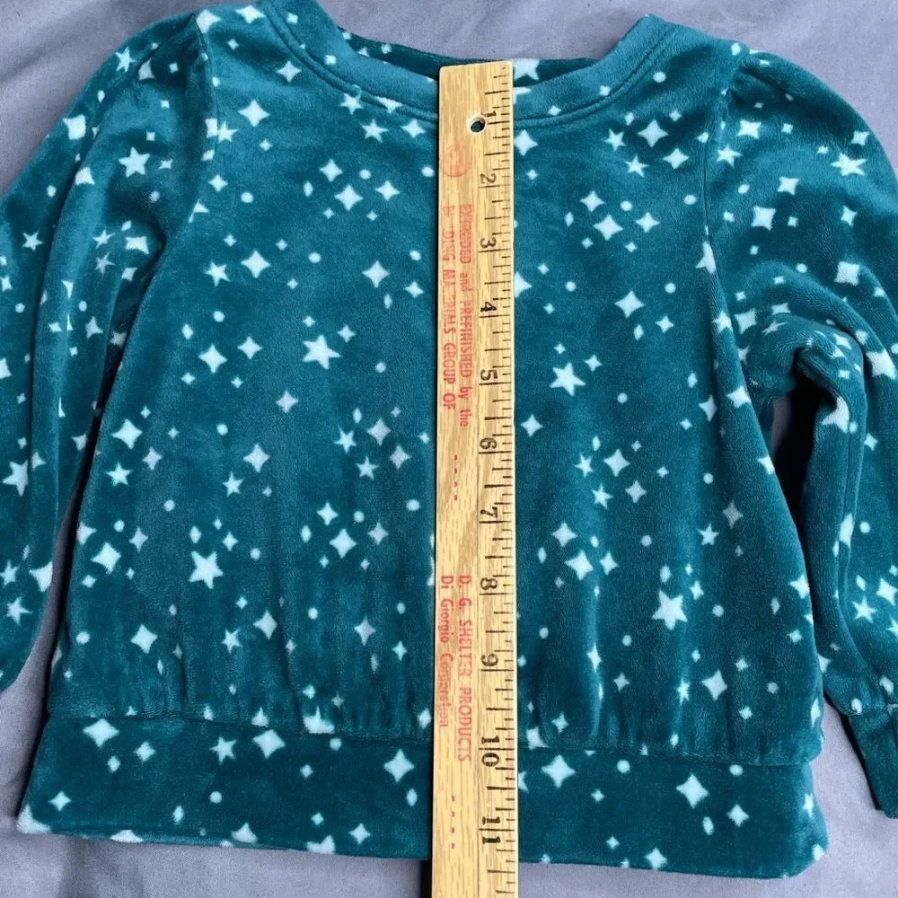 Carter's Teal Starry Pajama Set